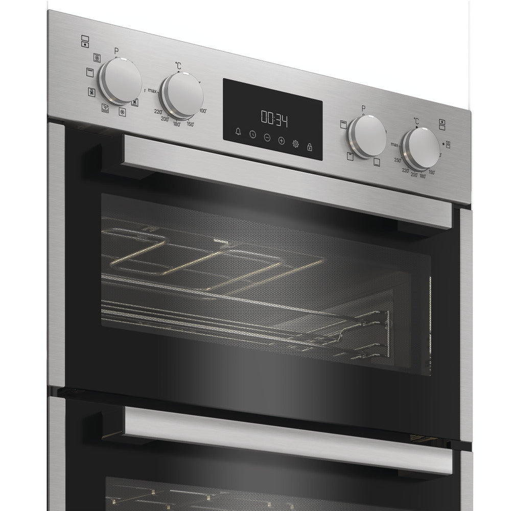 Hotpoint Built-in Electric Double Oven - Inox | DIH82DIX from Hotpoint - DID Electrical