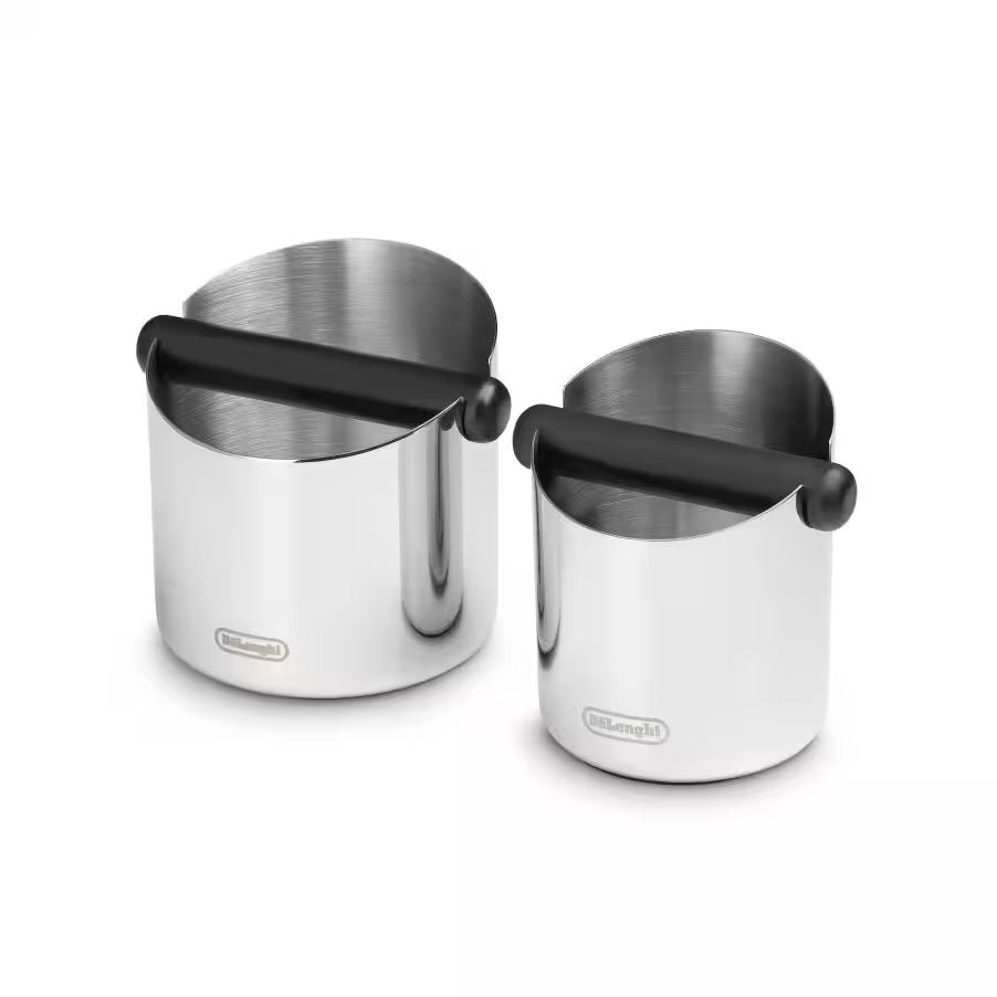 DeLonghi Stainless Steel Coffee Knock Box | DLSC084