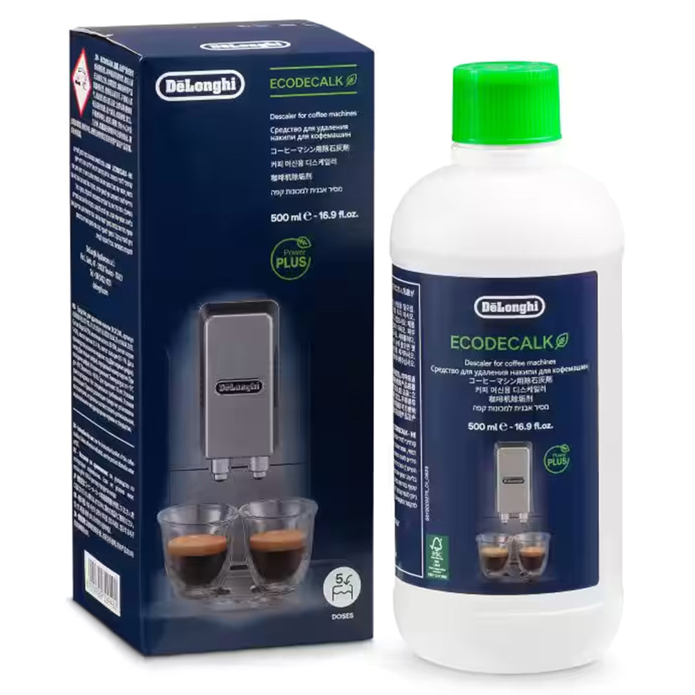 DeLonghi EcoDecalk 500ML Coffee Machine Descaler | DLSC500 from DeLonghi - DID Electrical