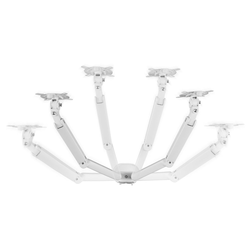 One For All Universal Dual Monitor Arm - White | DM4220 from One For All - DID Electrical