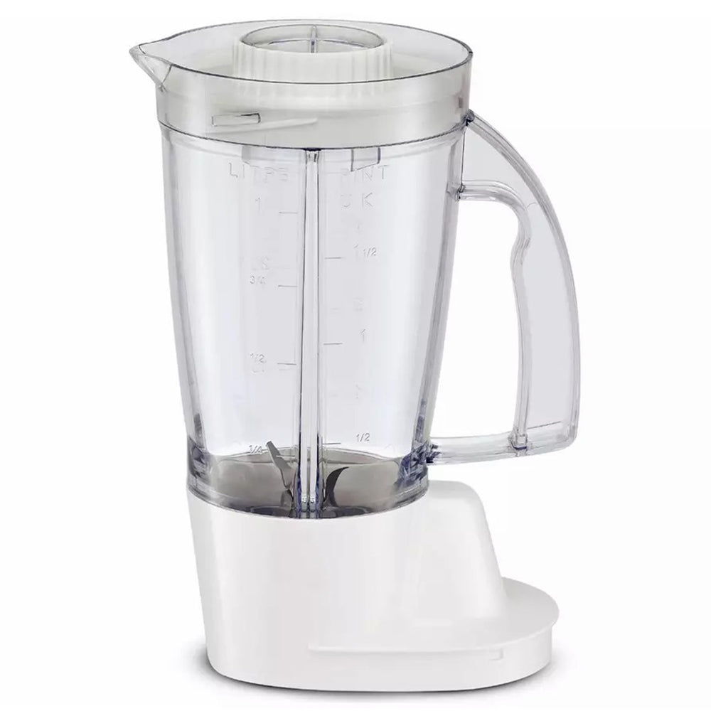 Tefal 800W DoubleForce Compact Multifunction Food Processor - White &amp; Dark Grey | DO542140 from Tefal - DID Electrical