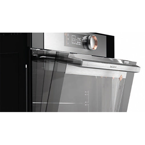 De Dietrich 73L Built-In Electric Pyrolytic Single Oven - Absolute Black | DOP8574A from De Dietrich - DID Electrical