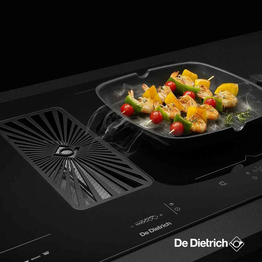 De Dietrich 80CM 4 Zones Built-in Induction Hob - Coal Black | DPI7888BH from De Dietrich - DID Electrical