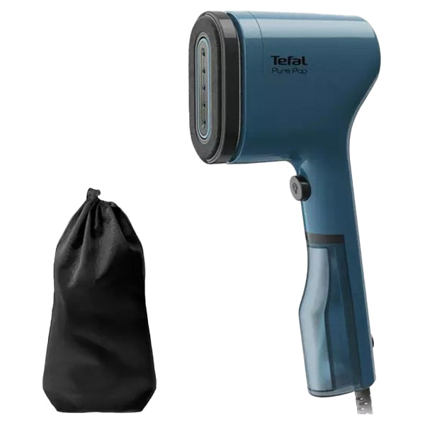 Tefal Pure POP 1300W Hand Held Garment Steamer - Blue | DT2020G0 from Tefal - DID Electrical
