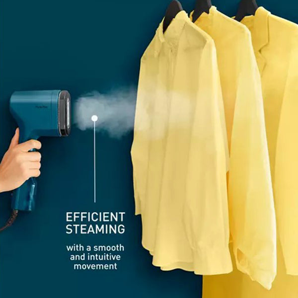Tefal Pure POP 1300W Hand Held Garment Steamer - Blue | DT2020G0 from Tefal - DID Electrical