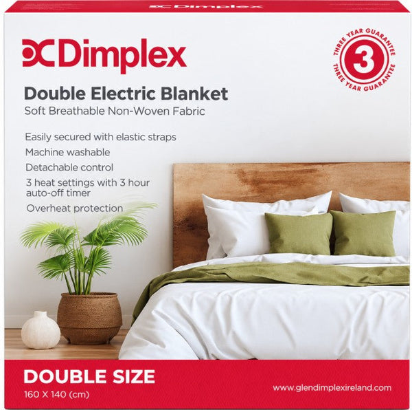 Dimplex Standard Double Electric Underblanket - White | DUB1012