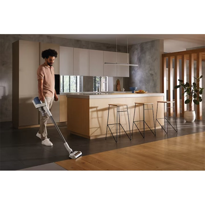 Miele Duoflex HX1 Cordless Stick Vacuum Cleaner - White & Nordic Blue | DUOFLEXHX1 from Miele - DID Electrical