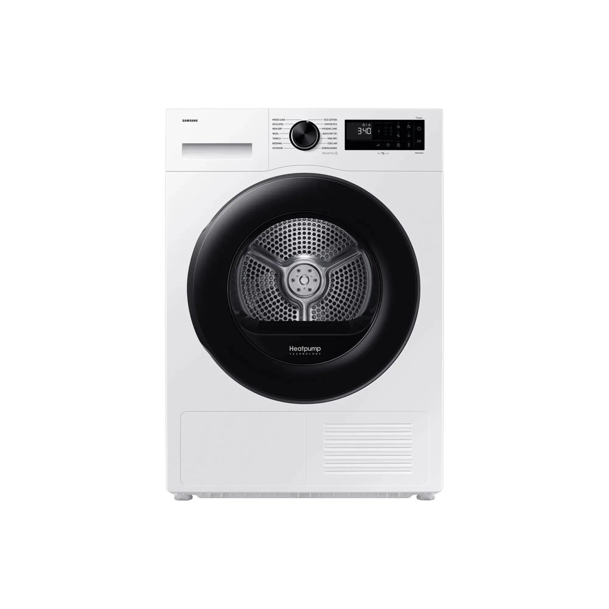 Samsung Series 5 9KG Freestanding Condenser Tumble Dryer - White | DV90DG52A0AEEU from Samsung - DID Electrical