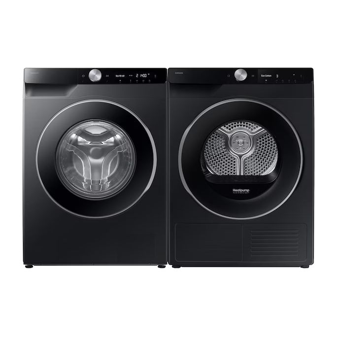 Samsung Series 6 AI Energy 9KG Freestanding Heat Pump Tumble Dryer - Black | DV90DG6845LBU1 from Samsung - DID Electrical