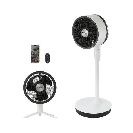Dimplex DuoCool Smart WiFi 2-in-1 & Desk Fan - White | DXACF001