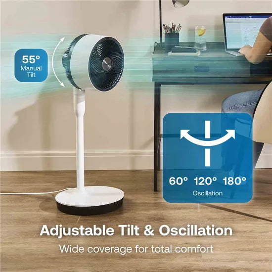 Dimplex DuoCool Smart WiFi 2-in-1 & Desk Fan - White | DXACF001