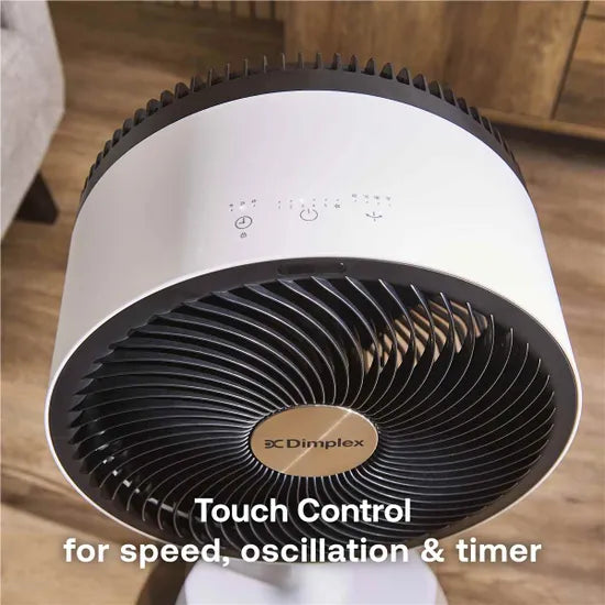 Dimplex DuoCool Smart WiFi 2-in-1 & Desk Fan - White | DXACF001