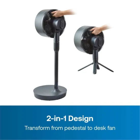 Dimplex DuoCool Smart WiFi 2-in-1 Cordless & Desk Fan - Grey | DXRCF001