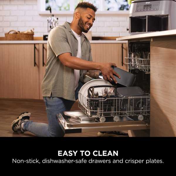 Ninja 6-in-1 Dual Zone 7.6L Air Fryer - Gun Metal Grey | DZ300UK from Ninja - DID Electrical