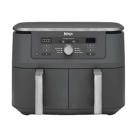 Ninja Max 6-in-1 Dual Zone 9.5L Air Fryer - Gun Metal Grey | DZ400UK