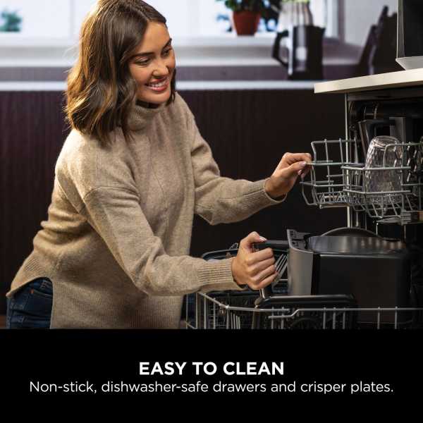 Ninja Max 6-in-1 Dual Zone 9.5L Air Fryer - Gun Metal Grey | DZ400UK from Ninja - DID Electrical