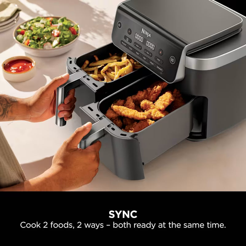 Ninja 7.6L DualZone 2-Drawer Air Fryer | DZ801UK