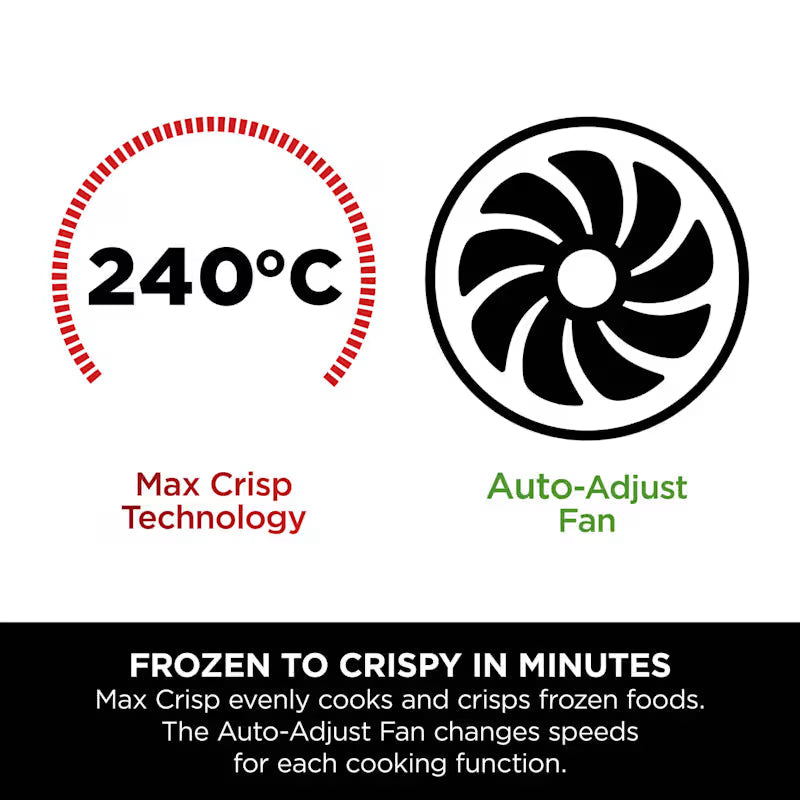 Ninja 7.6L DualZone 2-Drawer Air Fryer | DZ801UK