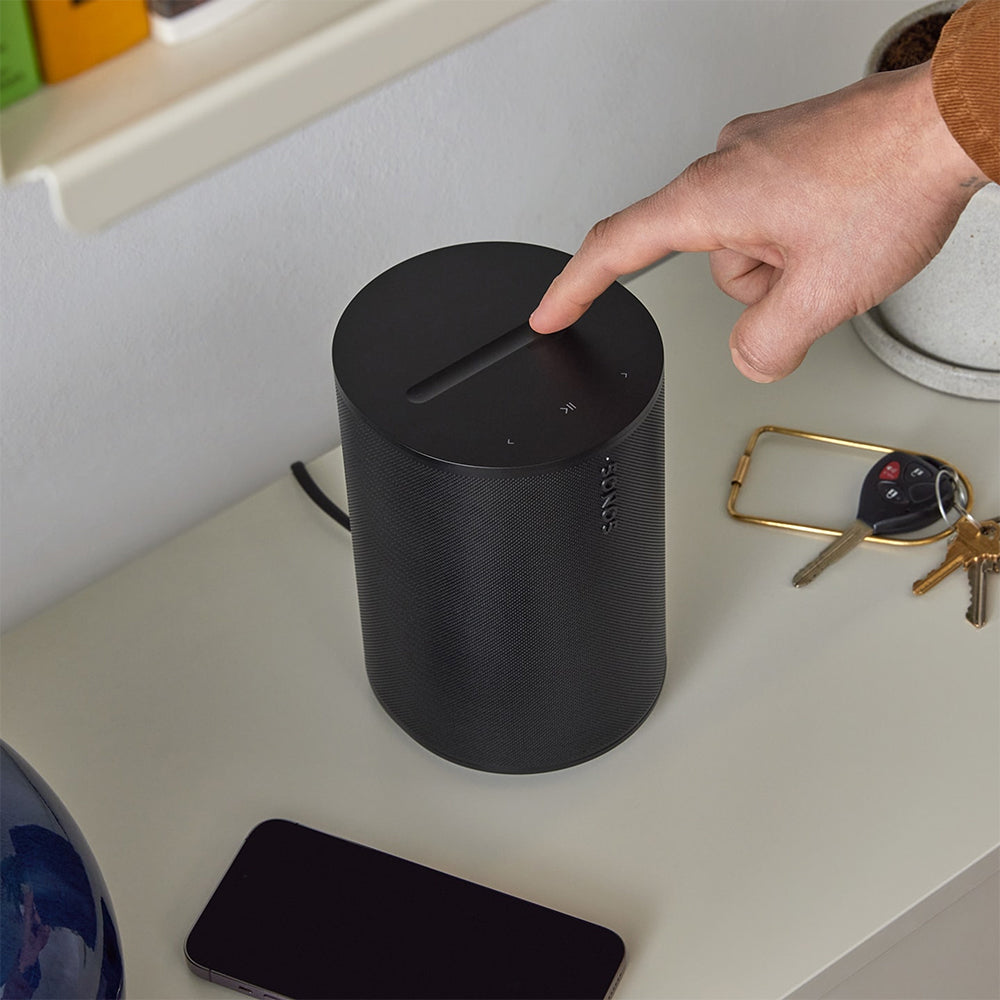 Sonos Era 100 SL Multi-room Bluetooth Speaker - Black | E10SLUK1BLK from Sonos - DID Electrical