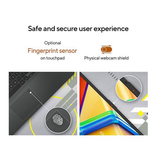 Asus Vivobook Go 15 AMD Ryzen 5 15.6" 8GB/512GB Laptop - Cool Silver | E1504FA-BQ2075W from Asus - DID Electrical