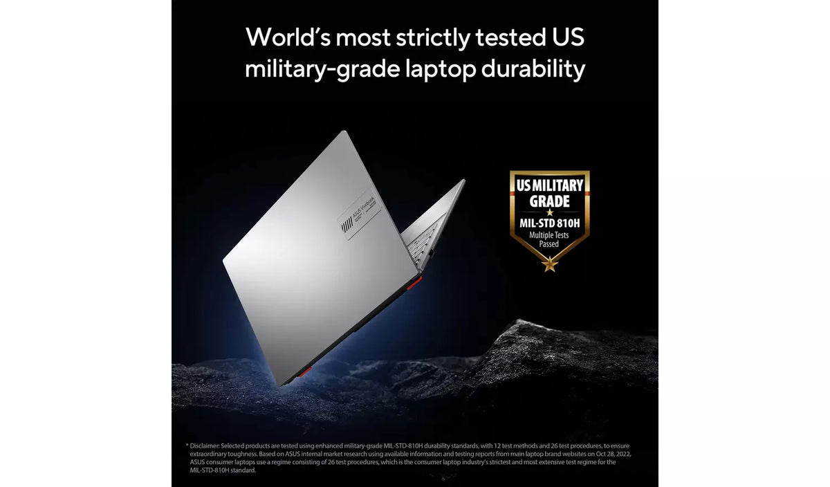 Asus Vivobook Go 15 AMD Ryzen 3 15.6" 8GB/128GB Laptop - Silver | E1504FA-BQ2692W