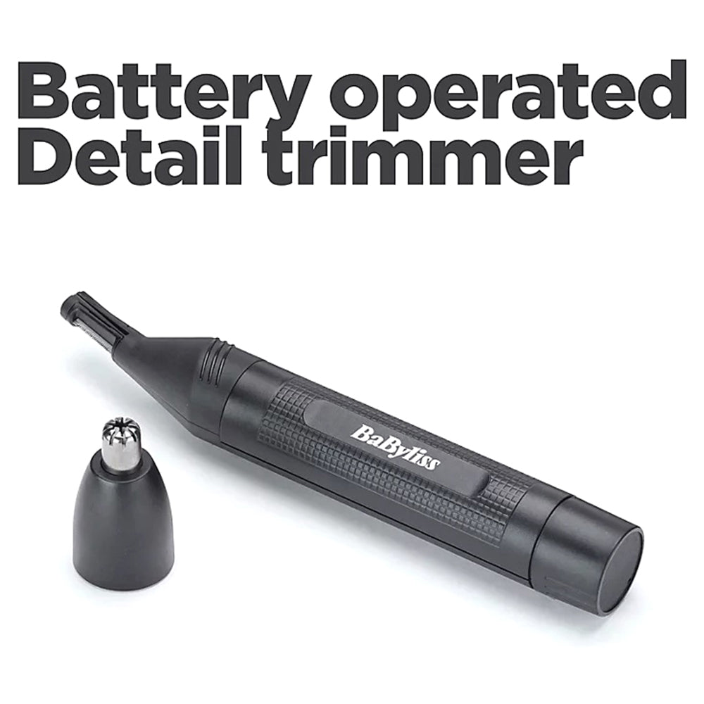 Babyliss 3 In 1 Detail Nose Trimmer - Black | E652U from Babyliss - DID Electrical