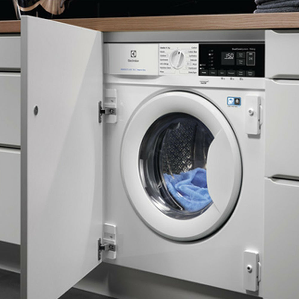 Electrolux 7KG/4KG 1600 Spin Integrated Washer Dryer - White | E776W402BI from Electrolux - DID Electrical