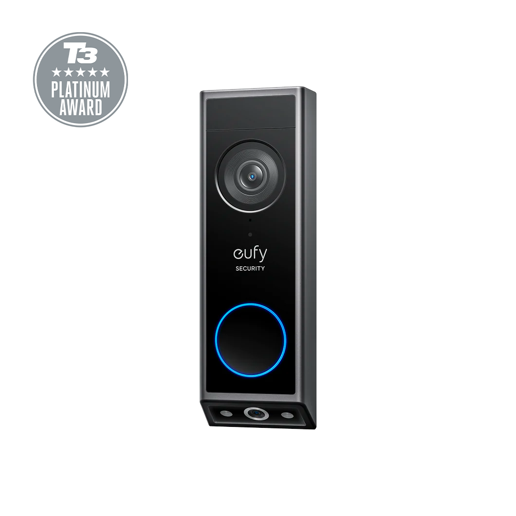 Eufy 2K Video Doorbell E340 with Chime - Black & White | E8214311