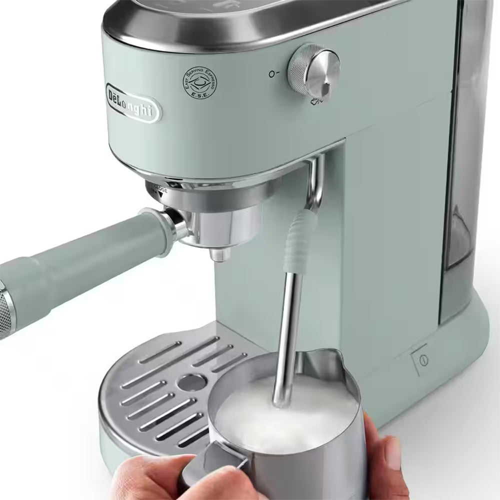 DeLonghi New Dedica Duo Coffee Machine - Green | EC890.GR from DeLonghi - DID Electrical