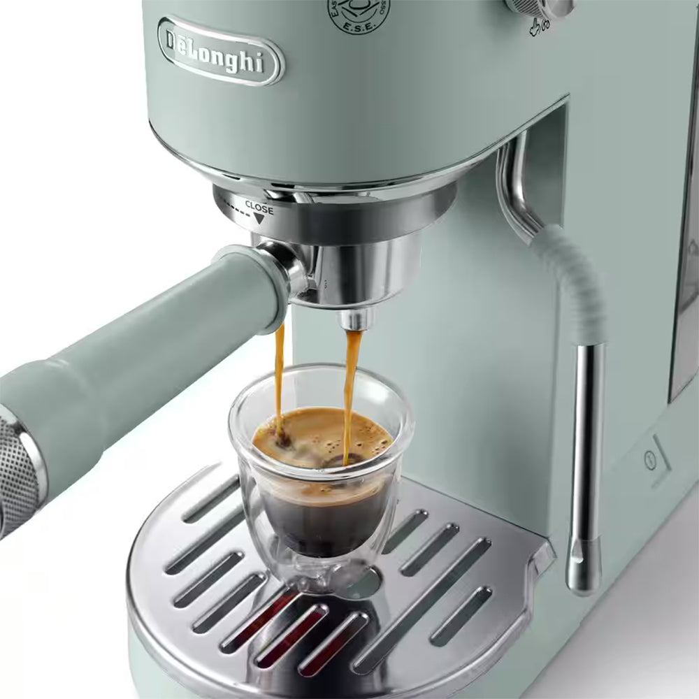 DeLonghi New Dedica Duo Coffee Machine - Green | EC890.GR from DeLonghi - DID Electrical