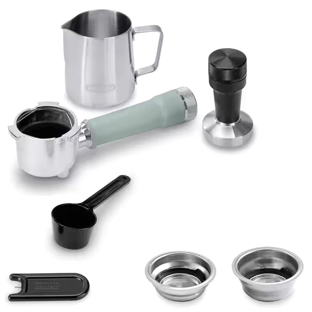DeLonghi New Dedica Duo Coffee Machine - Green | EC890.GR from DeLonghi - DID Electrical