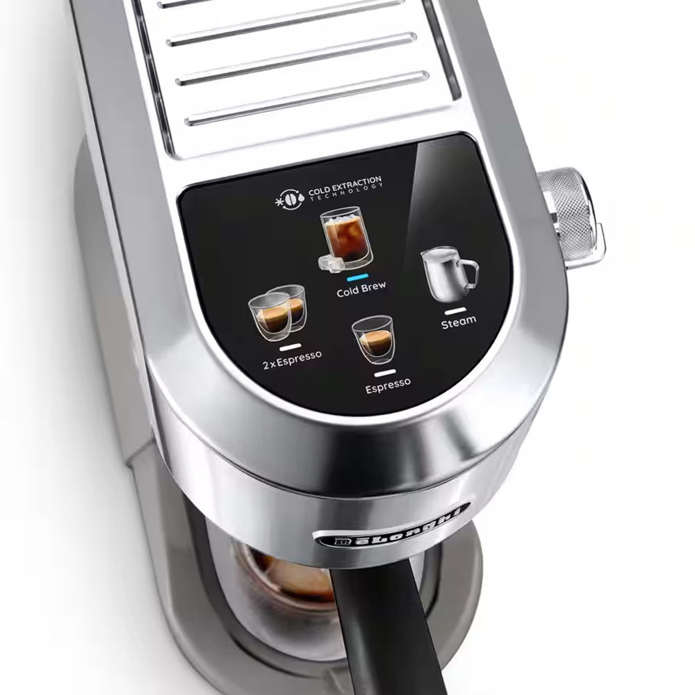 DeLonghi New Dedica Duo Manual Espresso Coffee Machine - Metal | EC890.M from DeLonghi - DID Electrical