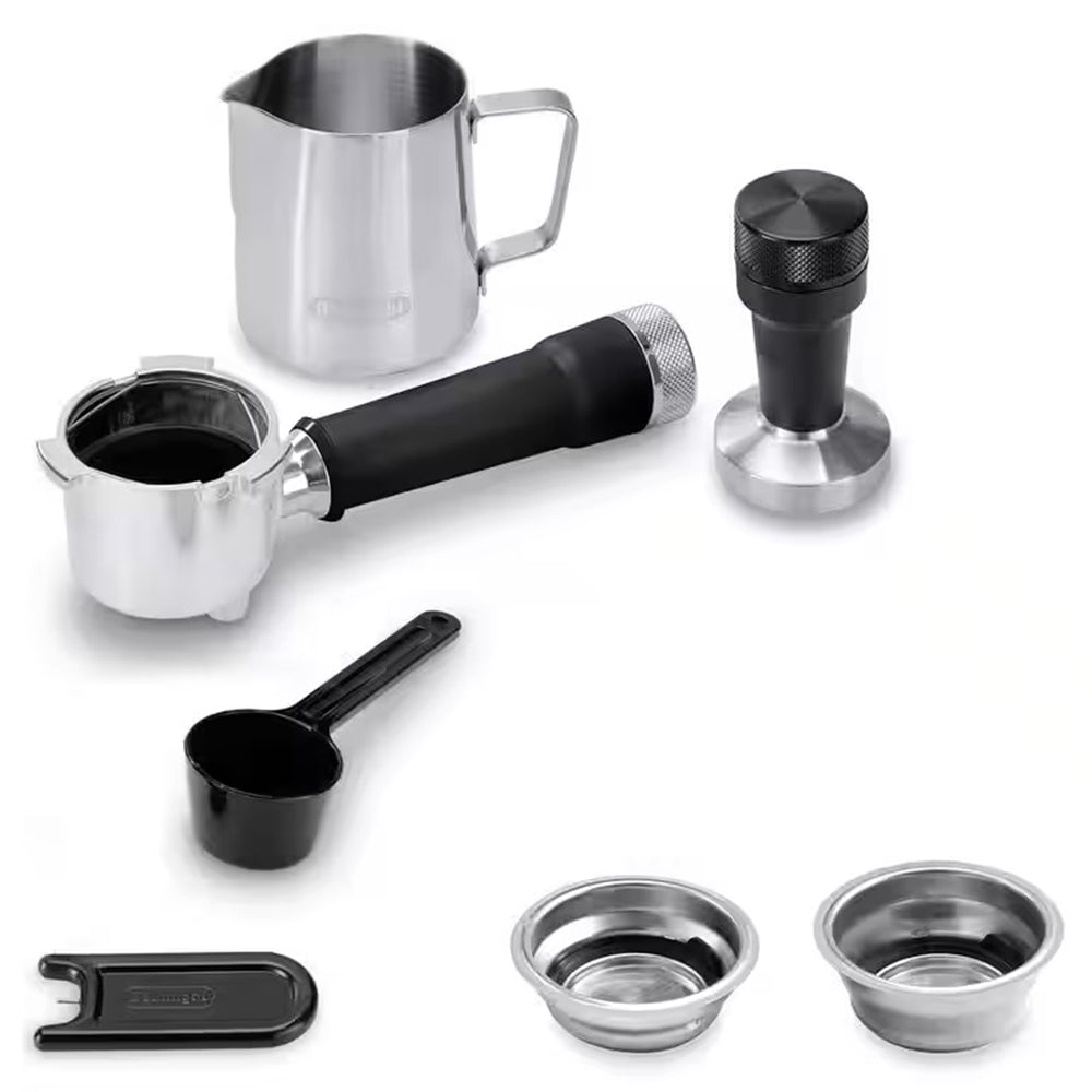 DeLonghi New Dedica Duo Manual Espresso Coffee Machine - Metal | EC890.M from DeLonghi - DID Electrical