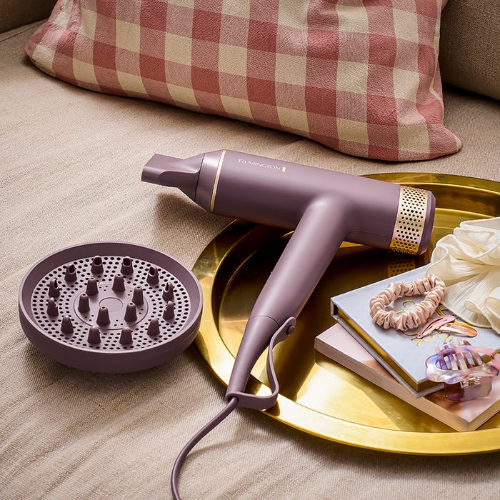 Remington Airvive Digital Hair Dryer - Mauve & Gold | EC8930U51