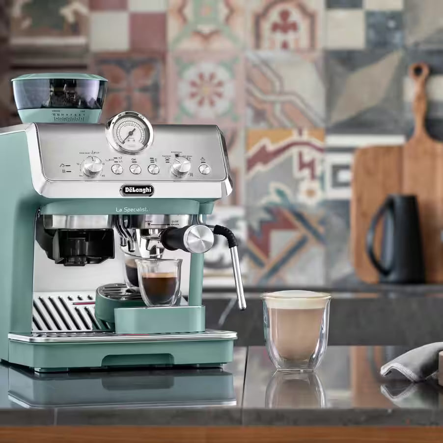 DeLonghi La Specialista Arte Bean to Cup Coffee Machine - Green | EC9155.GR