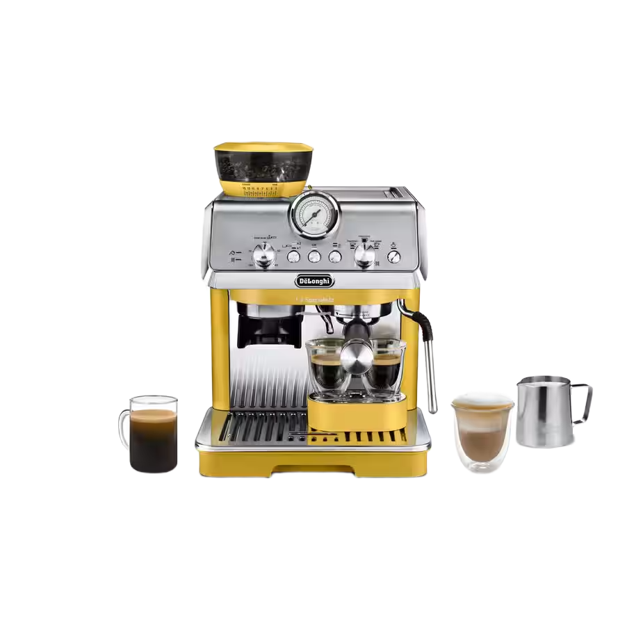 DeLonghi La Specialista Arte Bean to Cup Coffee Machine - Yellow | EC9155.Y