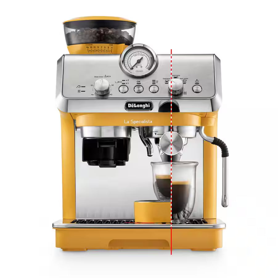 DeLonghi La Specialista Arte Bean to Cup Coffee Machine - Yellow | EC9155.Y
