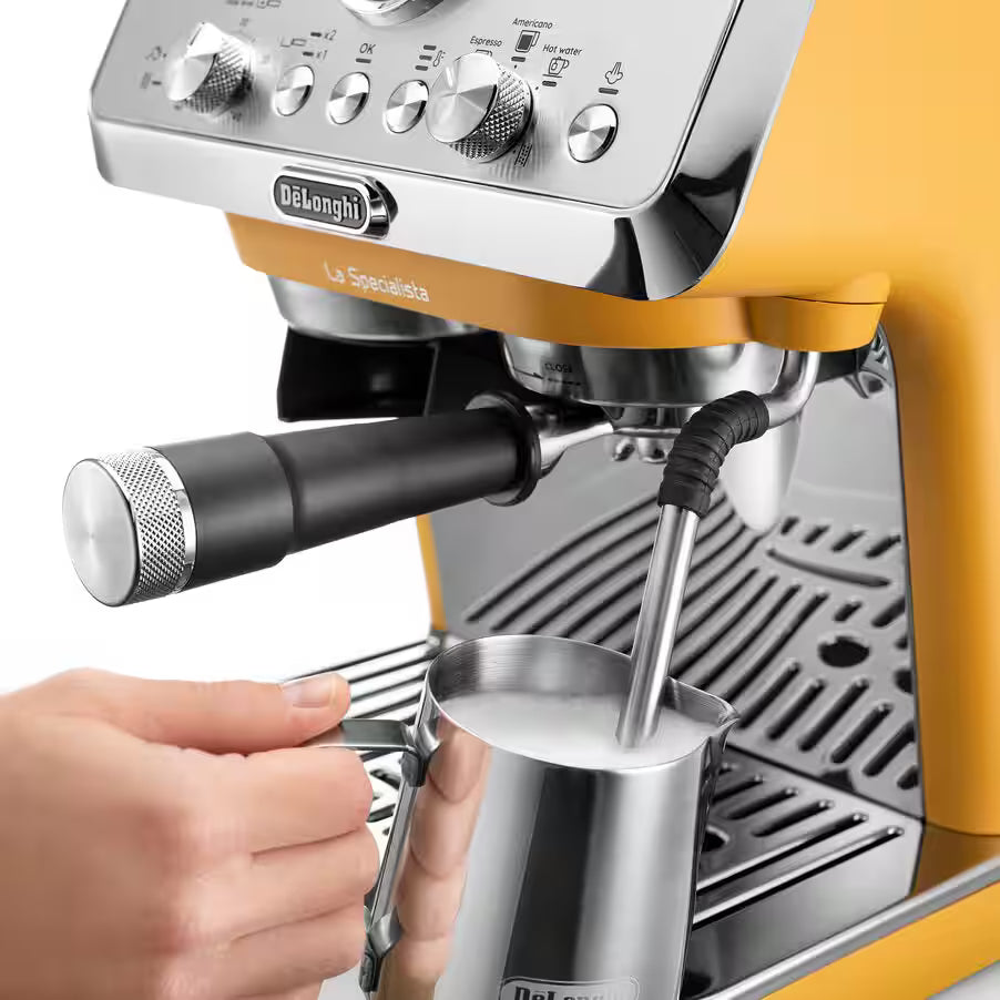 DeLonghi La Specialista Arte Bean to Cup Coffee Machine - Yellow | EC9155.Y