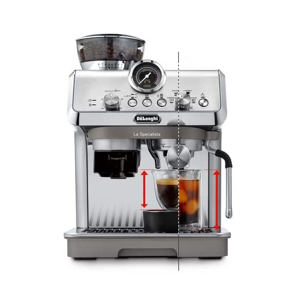 DeLonghi La Specialista Arte Evo Manual Espresso Coffee Maker - Metal | EC9255.M from DeLonghi - DID Electrical