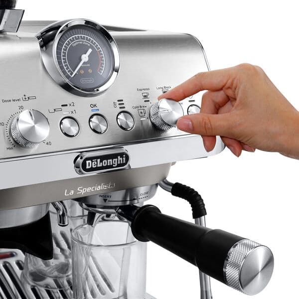 DeLonghi La Specialista Arte Evo Manual Espresso Coffee Maker - Metal | EC9255.M from DeLonghi - DID Electrical