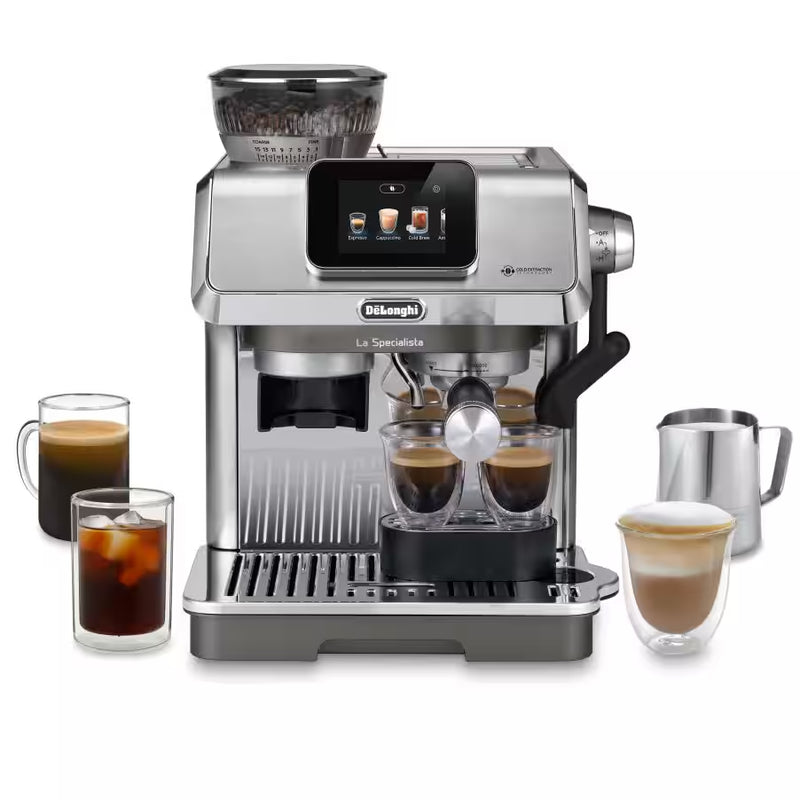Delonghi La Specialista Touch Bean to Cup Espresso Coffee Machine - Metal | EC9455.M from Delonghi - DID Electrical