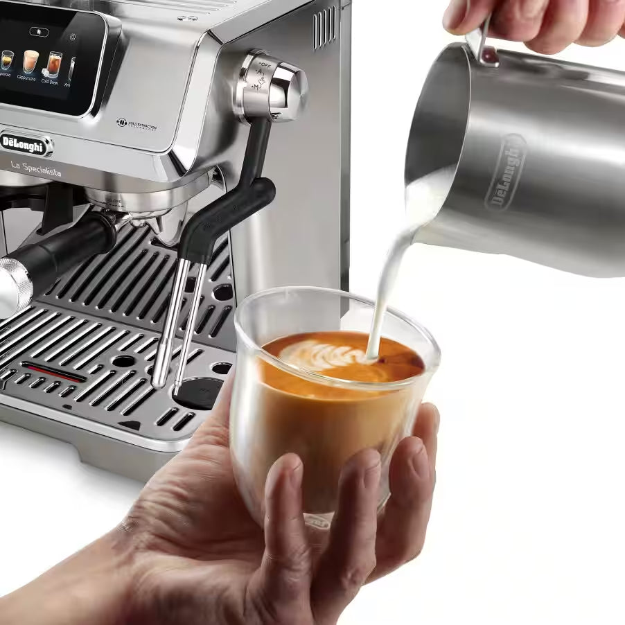 Delonghi La Specialista Touch Bean to Cup Espresso Coffee Machine - Metal | EC9455.M from DeLonghi - DID Electrical