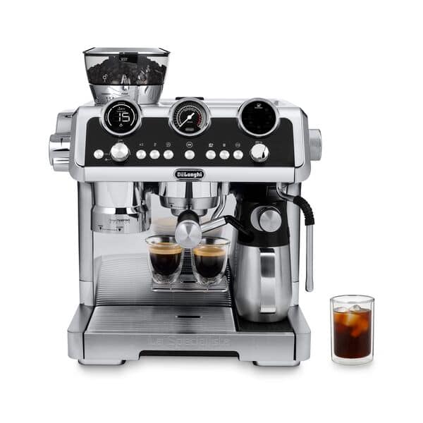 DeLonghi La Specialista Maestro Hot & Cold Brew Bean to Cup Coffee Machine - Silver | EC9865.M from DeLonghi - DID Electrical