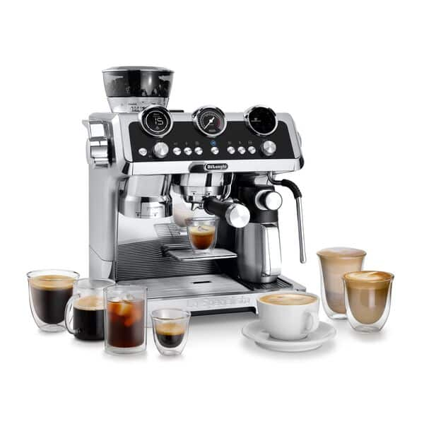 DeLonghi La Specialista Maestro Hot &amp; Cold Brew Bean to Cup Coffee Machine - Silver | EC9865.M from DeLonghi - DID Electrical