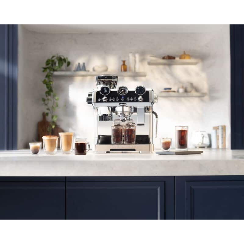 DeLonghi La Specialista Maestro Hot &amp; Cold Brew Bean to Cup Coffee Machine - Silver | EC9865.M from DeLonghi - DID Electrical