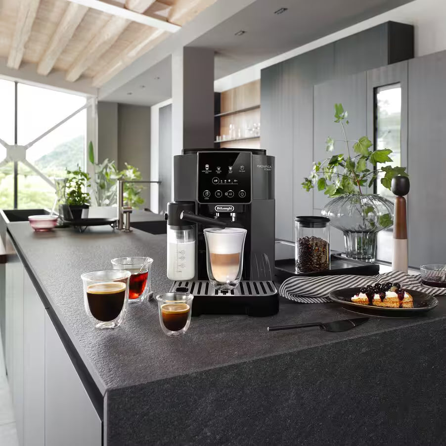DeLonghi Magnifica Start Bean to Cup Coffee Maker - Grey & Black | ECAM220.61.GB