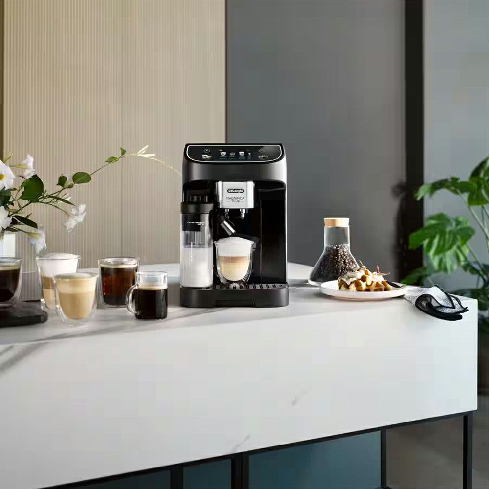 DeLonghi Magnifica Plus Bean to Cup Automatic Coffee Machine - Black | ECAM320.60.B from DeLonghi - DID Electrical