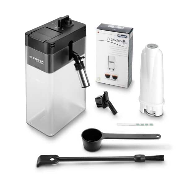 DeLonghi PrimaDonna Soul 2.2L Automatic Coffee Machine - Silver &amp; Black | ECAM610.55.SB from DeLonghi - DID Electrical