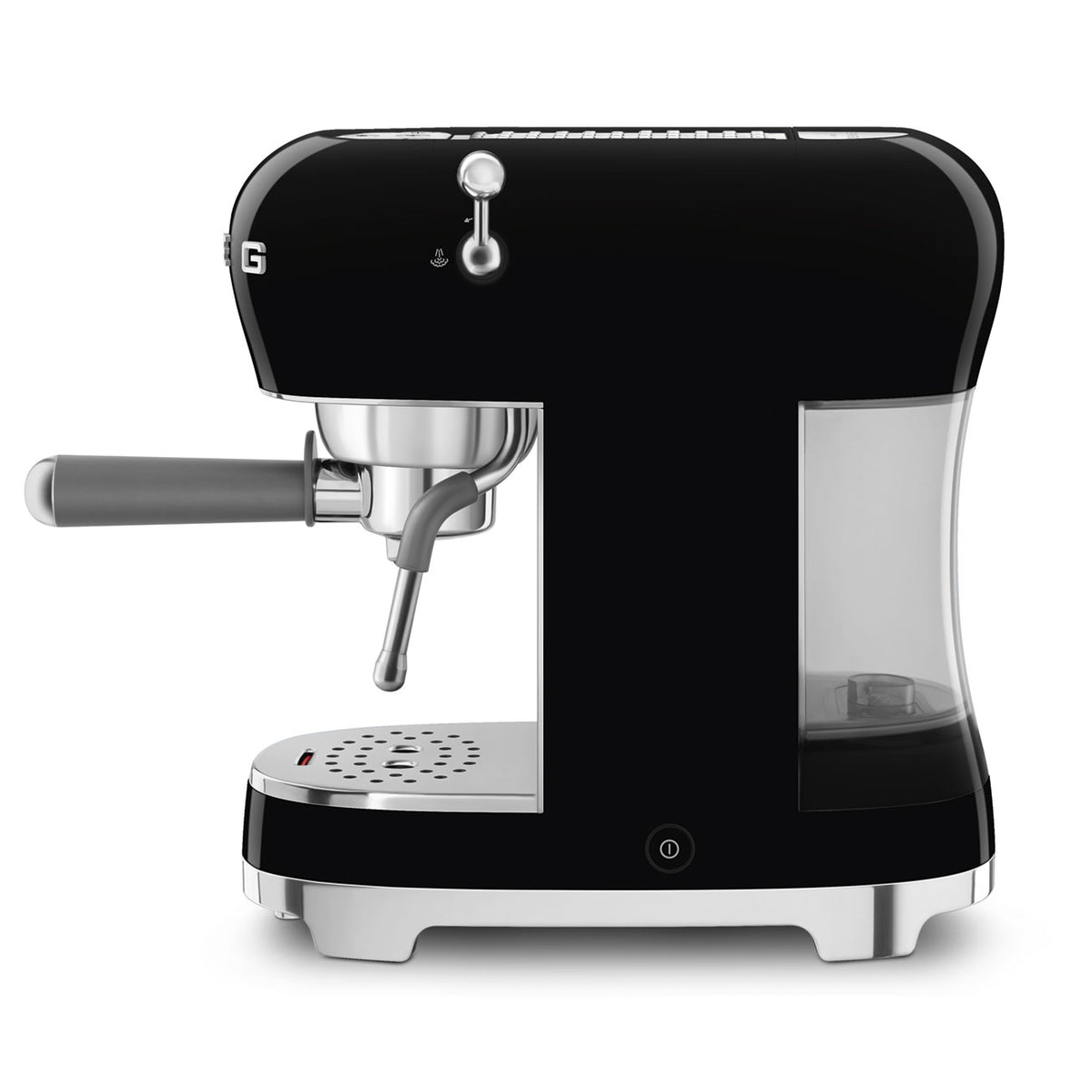 Smeg 50&#39;s Style Espresso Coffee Machine - Black | ECF02BLUK from Smeg - DID Electrical