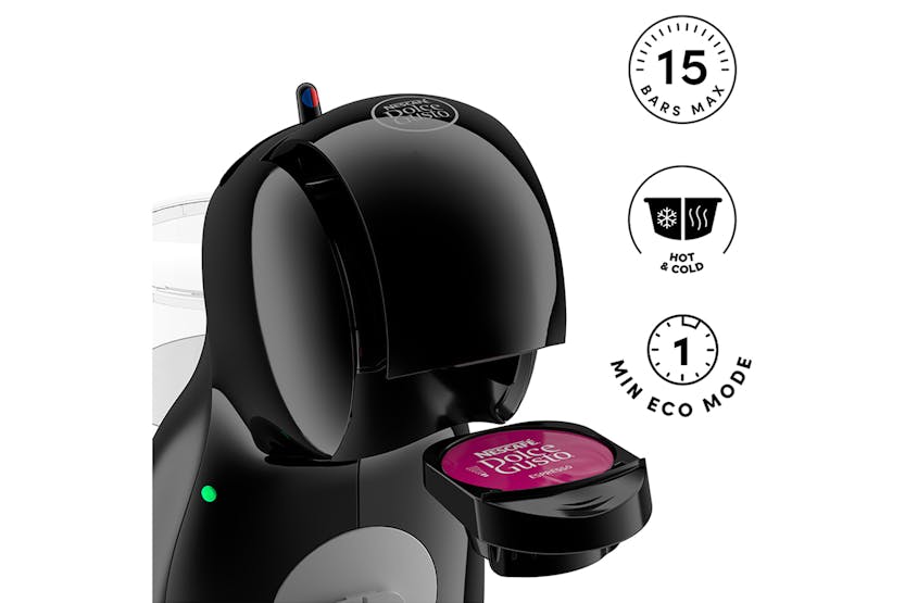 DeLonghi Nescafe Dolce Gusto Piccolo XS Coffee Machine Value Bundle - Black | EDG210.BGY